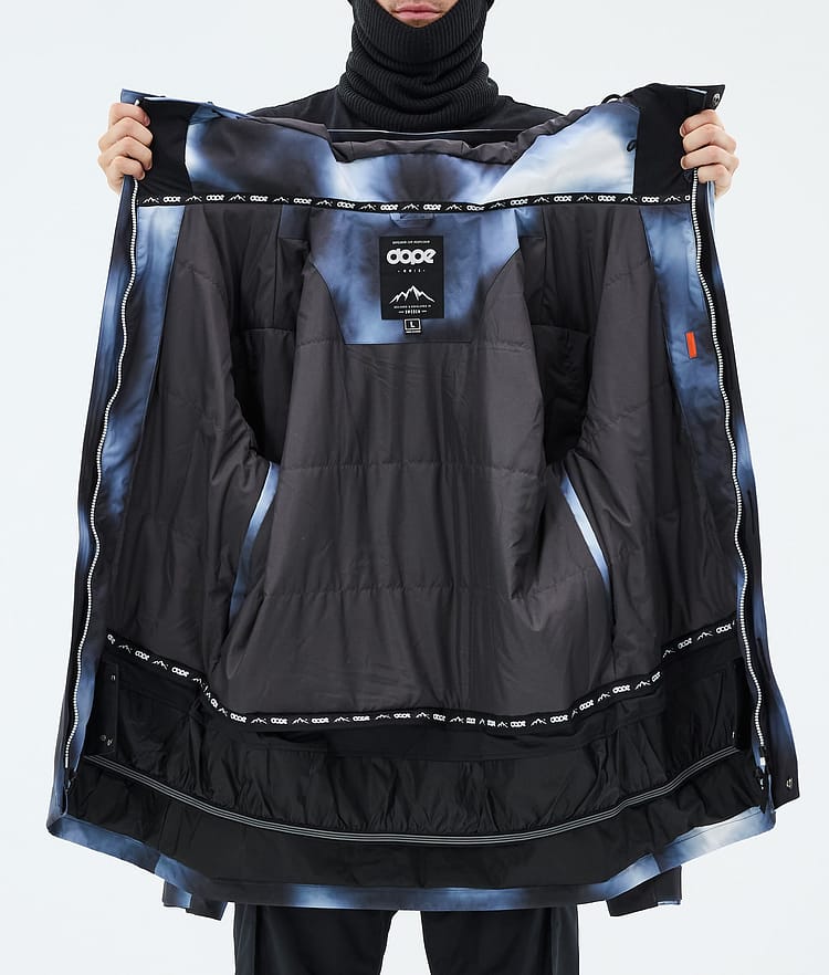 Dope Adept Lumilautailutakki Miehet Dark Blue Tiedye, Image 9 of 9