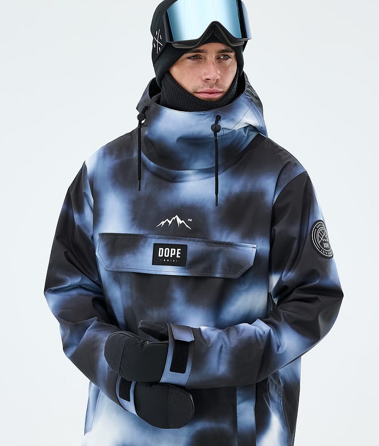Dope Blizzard Laskettelutakki Miehet Dark Blue Tiedye, Image 4 of 8