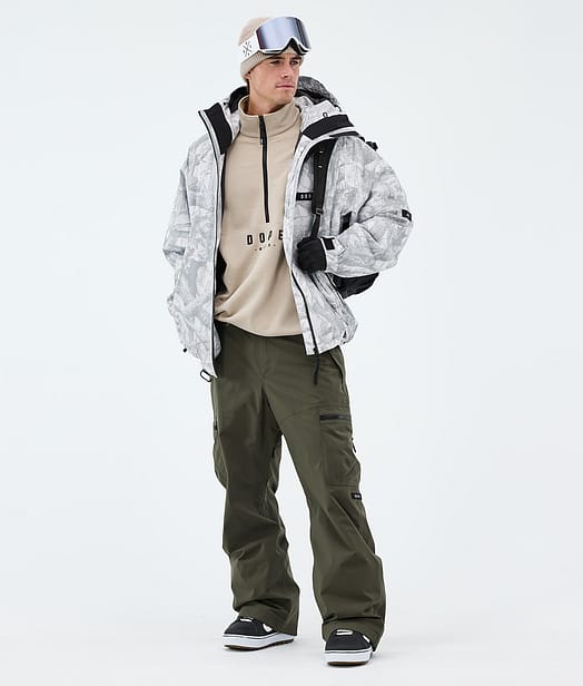 Dope Spartan Lumilautailu Outfit Fakewood/Olive Green