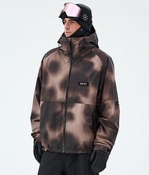 Dope Spartan Laskettelutakki Miehet Brown Tiedye