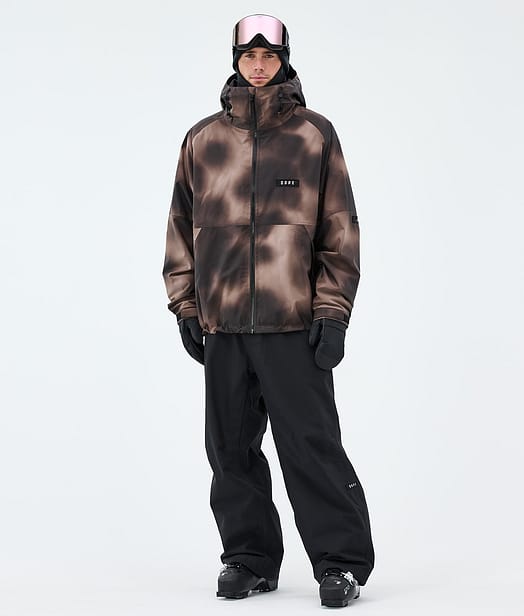 Dope Spartan Laskettelu Outfit Brown Tiedye/Black