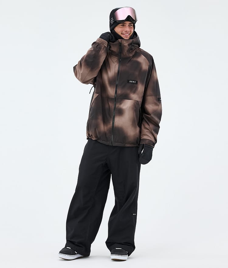Dope Spartan Lumilautailutakki Miehet Brown Tiedye, Image 2 of 8