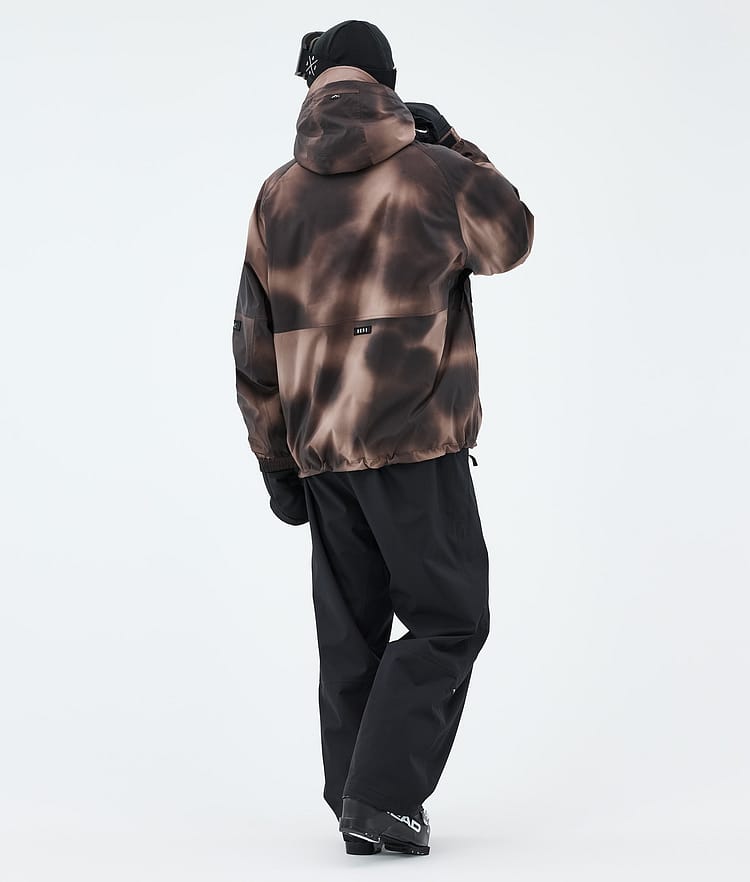 Dope Spartan Laskettelutakki Miehet Brown Tiedye, Image 3 of 8
