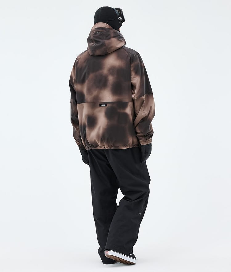 Dope Spartan Lumilautailutakki Miehet Brown Tiedye, Image 3 of 8