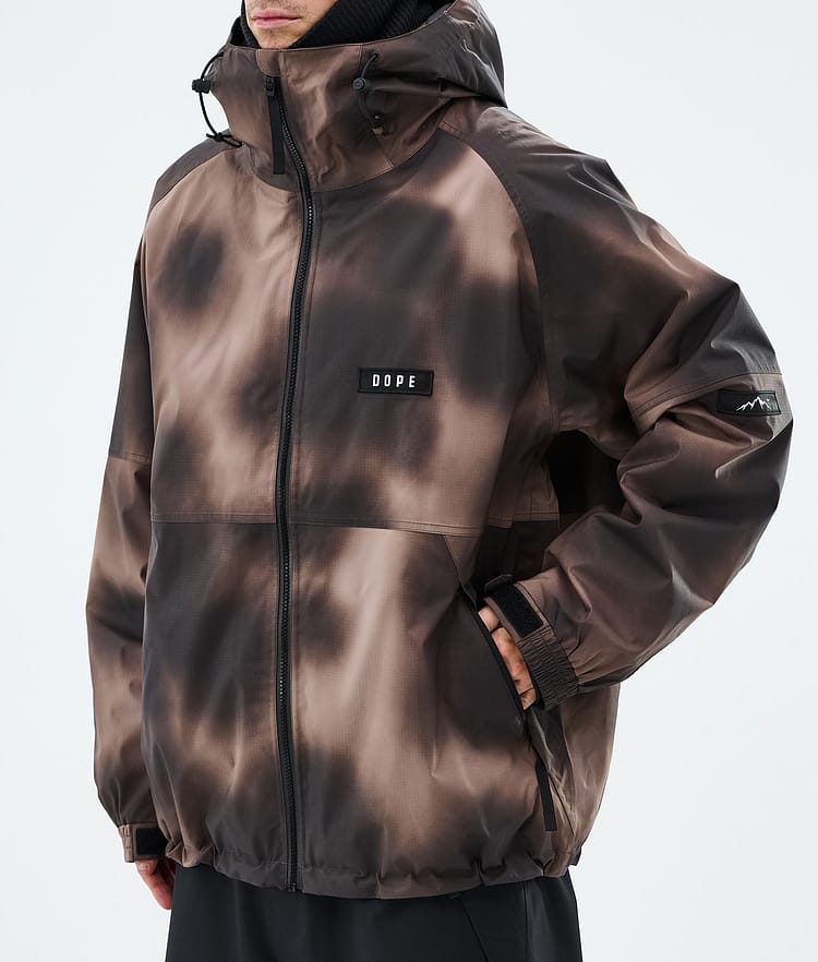 Dope Spartan Laskettelutakki Miehet Brown Tiedye, Image 7 of 8