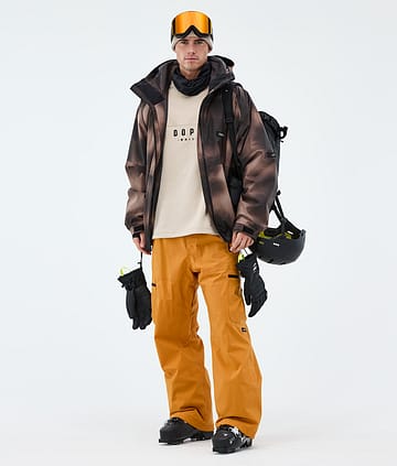 Dope Spartan Laskettelu Outfit Brown Tiedye/Light Rust