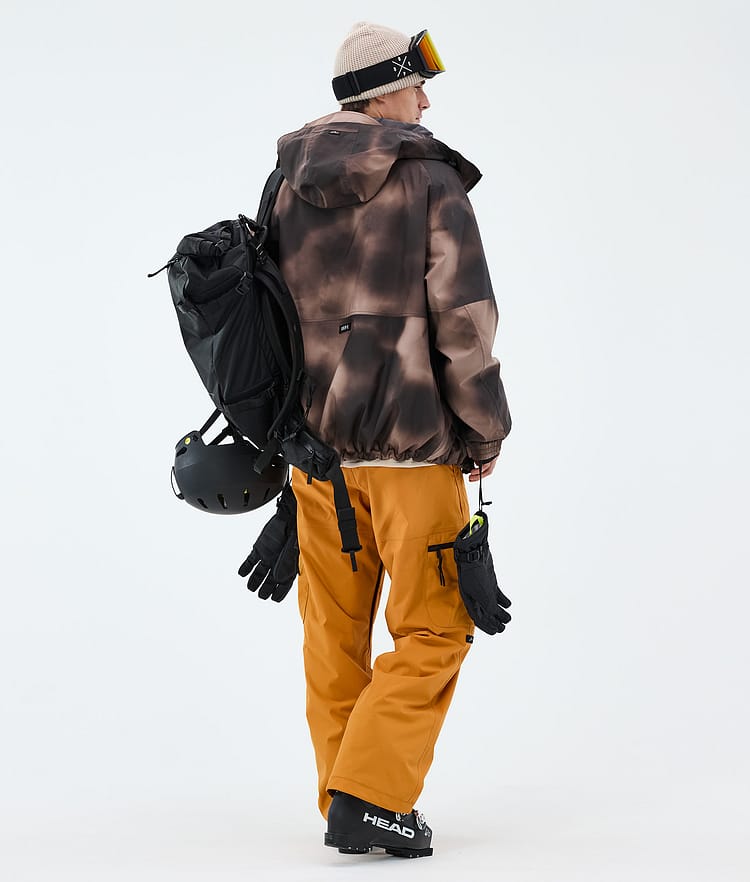 Dope Spartan Laskettelu Outfit Miehet Brown Tiedye/Light Rust, Image 2 of 2