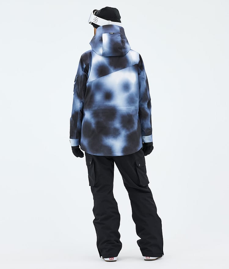 Dope Adept W Lumilautailutakki Naiset Dark Blue Tiedye, Image 3 of 9
