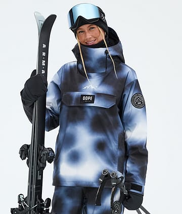 Dope Blizzard W Laskettelutakki Dark Blue Tiedye