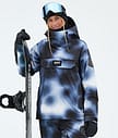 Dope Blizzard W Lumilautailutakki Naiset Dark Blue Tiedye