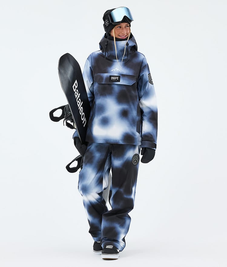 Dope Blizzard W Lumilautailutakki Naiset Dark Blue Tiedye, Image 2 of 8