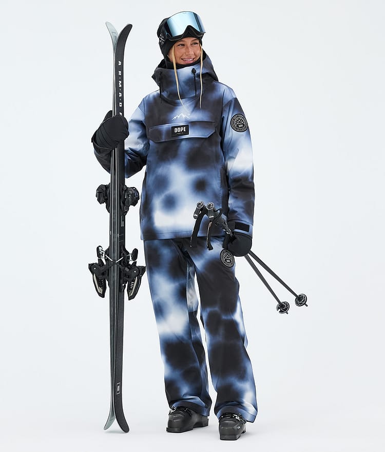 Dope Blizzard W Laskettelutakki Naiset Dark Blue Tiedye, Image 2 of 8