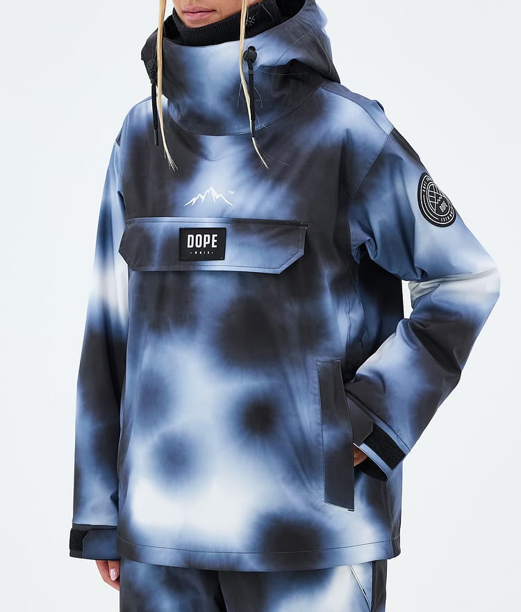 Dope Blizzard W Laskettelutakki Naiset Dark Blue Tiedye, Image 7 of 8
