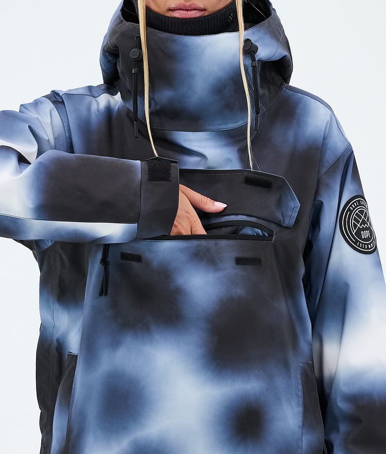 Dope Blizzard W Lumilautailutakki Naiset Dark Blue Tiedye, Image 8 of 8