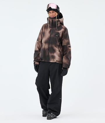 Dope Spartan W Laskettelu Outfit Brown Tiedye/Black