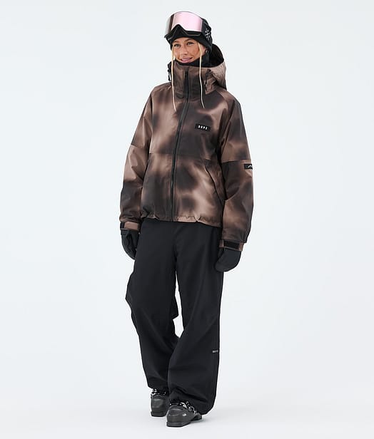 Dope Spartan W Laskettelu Outfit Brown Tiedye/Black