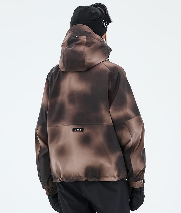 Dope Spartan W Laskettelutakki Naiset Brown Tiedye, Image 6 of 8