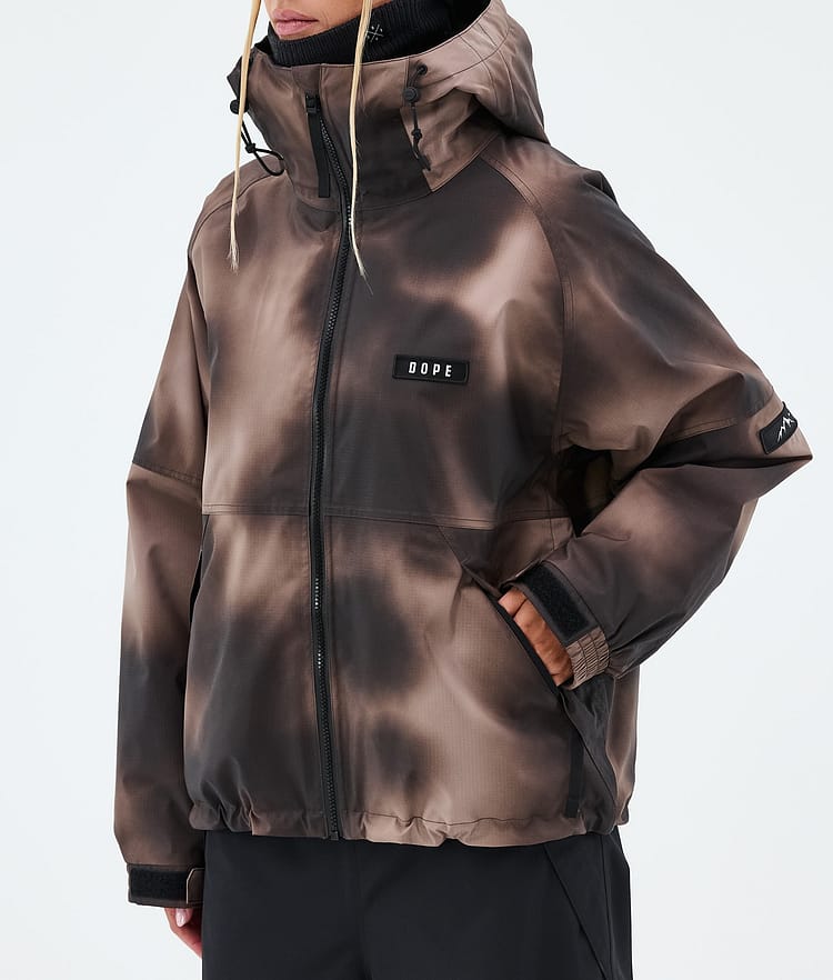 Dope Spartan W Laskettelutakki Naiset Brown Tiedye, Image 7 of 8