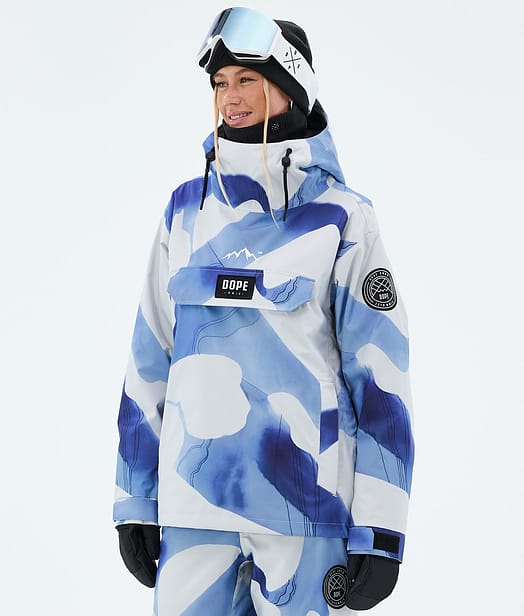 Dope Blizzard W Laskettelutakki Naiset Blue Ice