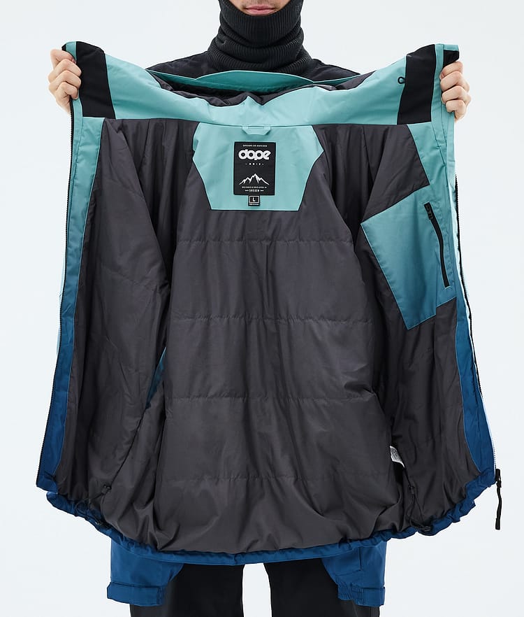 Dope Spartan Laskettelutakki Miehet Spectra Turquoise, Image 8 of 8