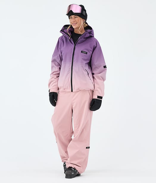 Dope Spartan W Laskettelu Outfit Plum/Soft Pink