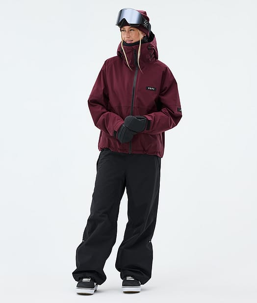 Dope Spartan W Lumilautailu Outfit Burgundy/Black