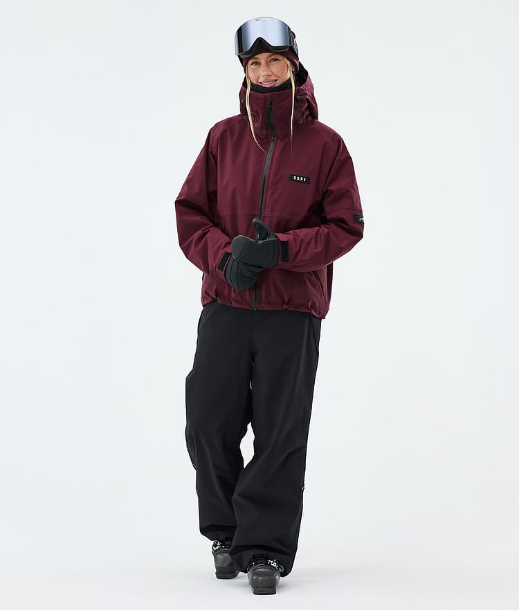 Dope Spartan W Laskettelutakki Naiset Burgundy, Image 2 of 8