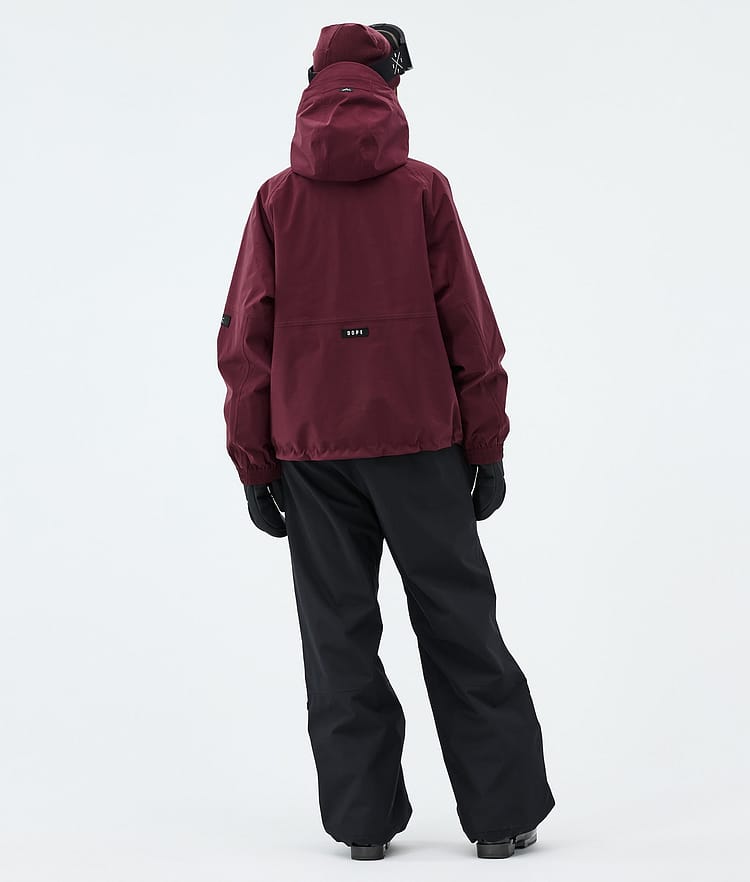 Dope Spartan W Laskettelutakki Naiset Burgundy, Image 3 of 8