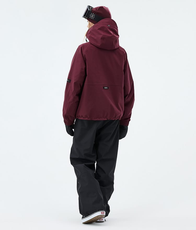 Dope Spartan W Lumilautailu Outfit Naiset Burgundy/Black, Image 2 of 2