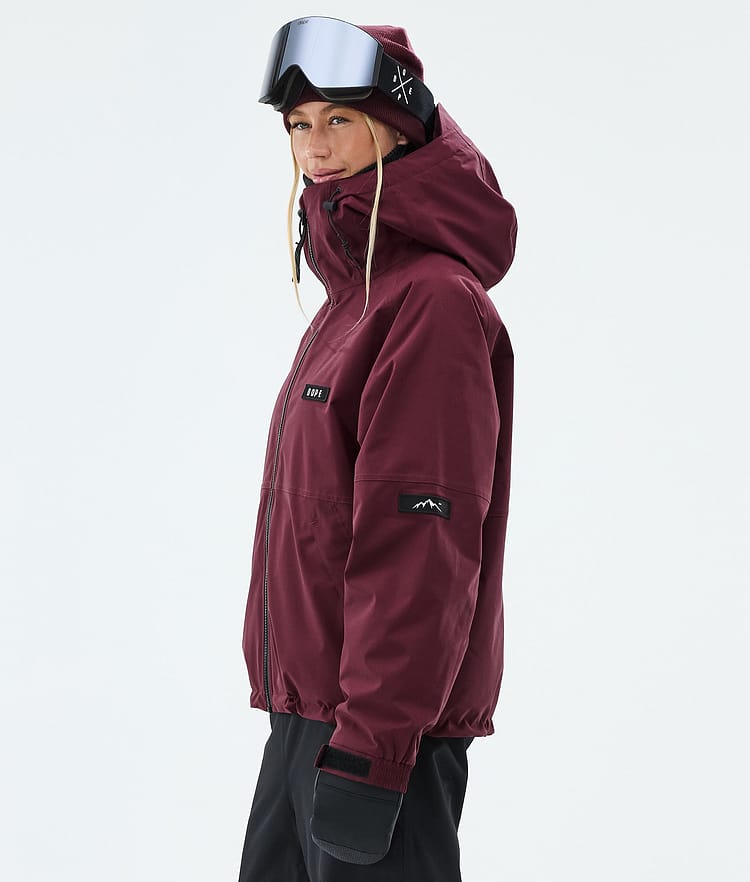 Dope Spartan W Laskettelutakki Naiset Burgundy, Image 5 of 8