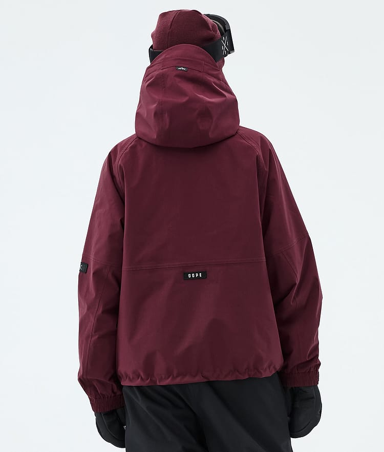 Dope Spartan W Laskettelutakki Naiset Burgundy, Image 6 of 8