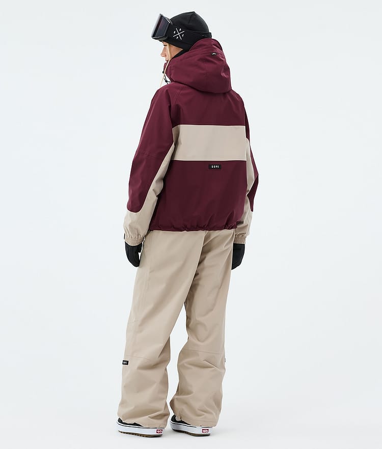 Dope Spartan W Lumilautailu Outfit Naiset Burgundy/Sand, Image 2 of 2