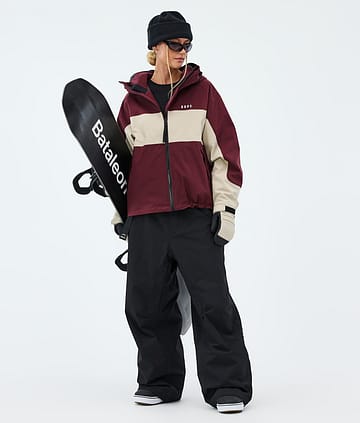 Dope Spartan W Lumilautailu Outfit Burgundy/Sand/Black