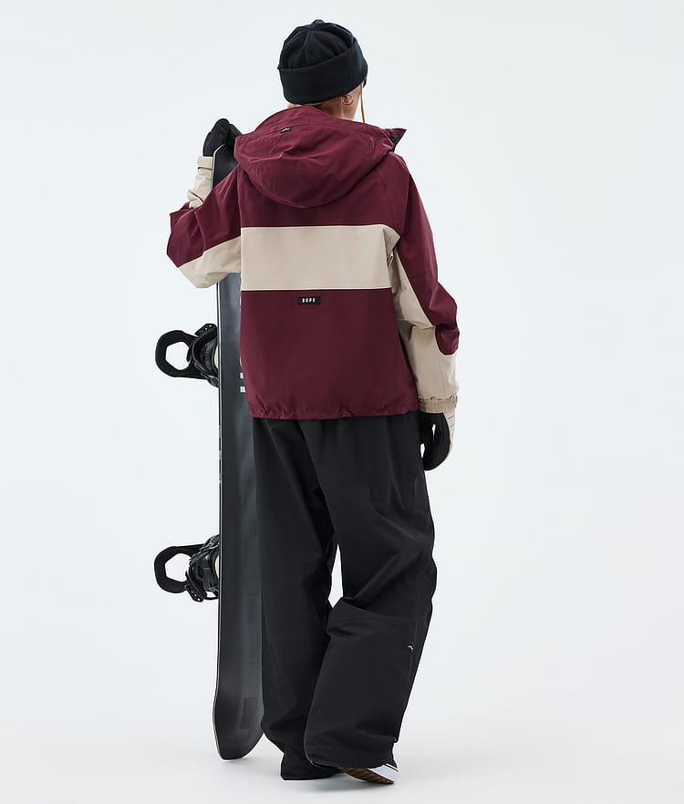Dope Spartan W Lumilautailu Outfit Naiset Burgundy/Sand/Black, Image 2 of 2