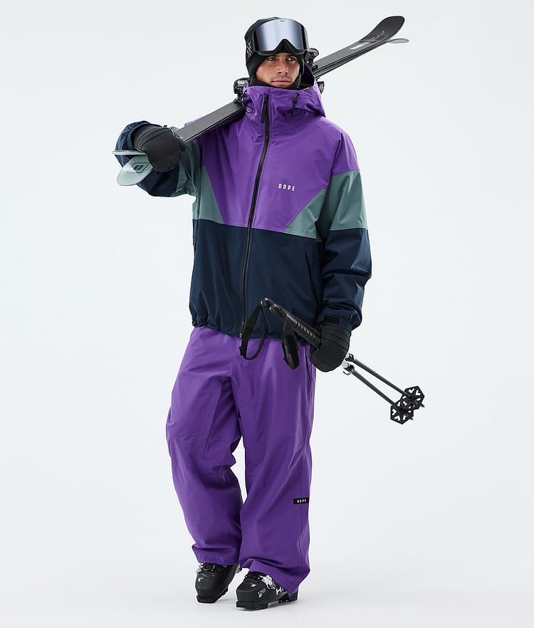 Dope Spartan Laskettelutakki Miehet Sport Vivid Purple/Atlantic/Dark Blue, Image 2 of 8