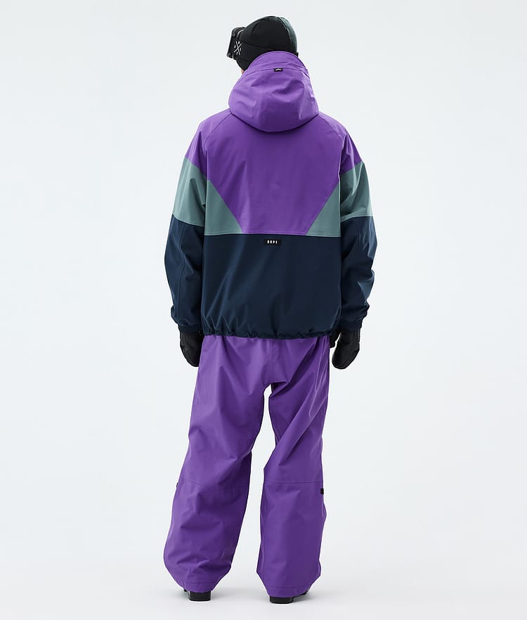 Dope Spartan Laskettelutakki Miehet Sport Vivid Purple/Atlantic/Dark Blue, Image 3 of 8