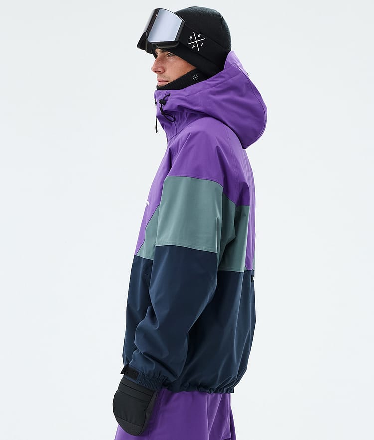 Dope Spartan Lumilautailutakki Miehet Sport Vivid Purple/Atlantic/Dark Blue, Image 5 of 8