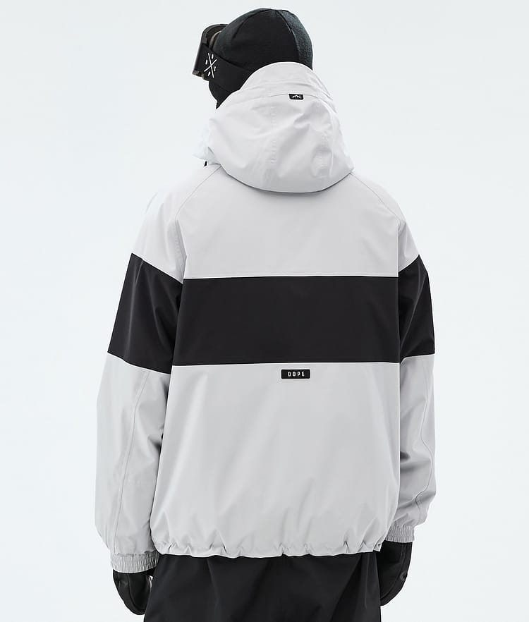 Dope Spartan Laskettelutakki Miehet Stripe Light Grey/Black, Image 6 of 8