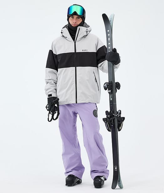 Dope Spartan Laskettelu Outfit Light Grey/Black/Faded Violet