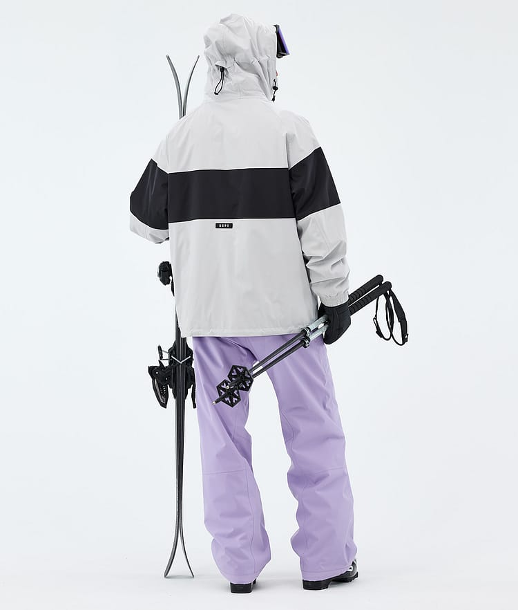 Dope Spartan Laskettelu Outfit Miehet Light Grey/Black/Faded Violet, Image 2 of 2