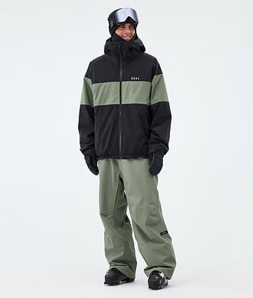 Dope Spartan Laskettelu Outfit Black/Moss Green