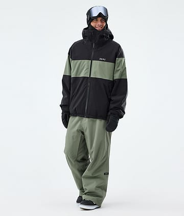 Dope Spartan Lumilautailu Outfit Black/Moss Green