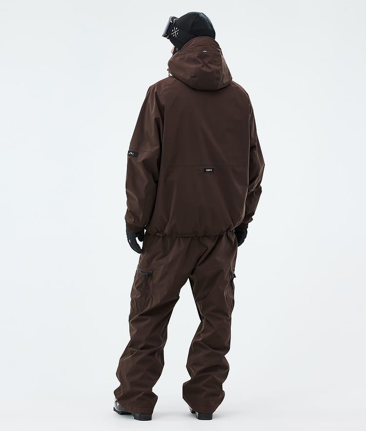 Dope Apex Laskettelutakki Miehet Dark Brown, Image 3 of 9