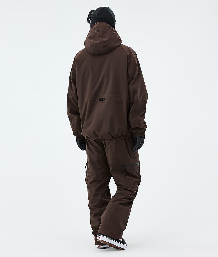 Dope Apex Lumilautailutakki Miehet Dark Brown, Image 3 of 9