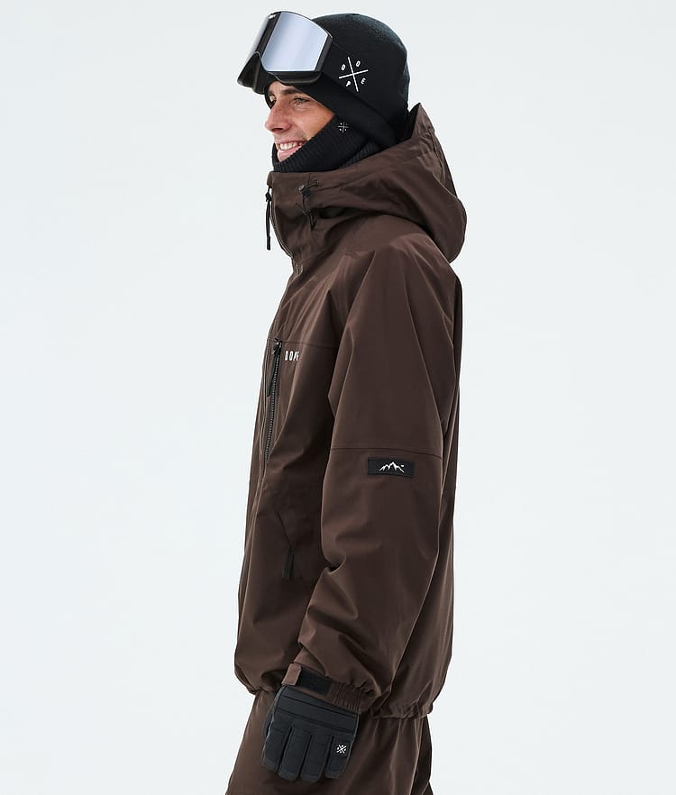 Dope Apex Laskettelutakki Miehet Dark Brown, Image 5 of 9