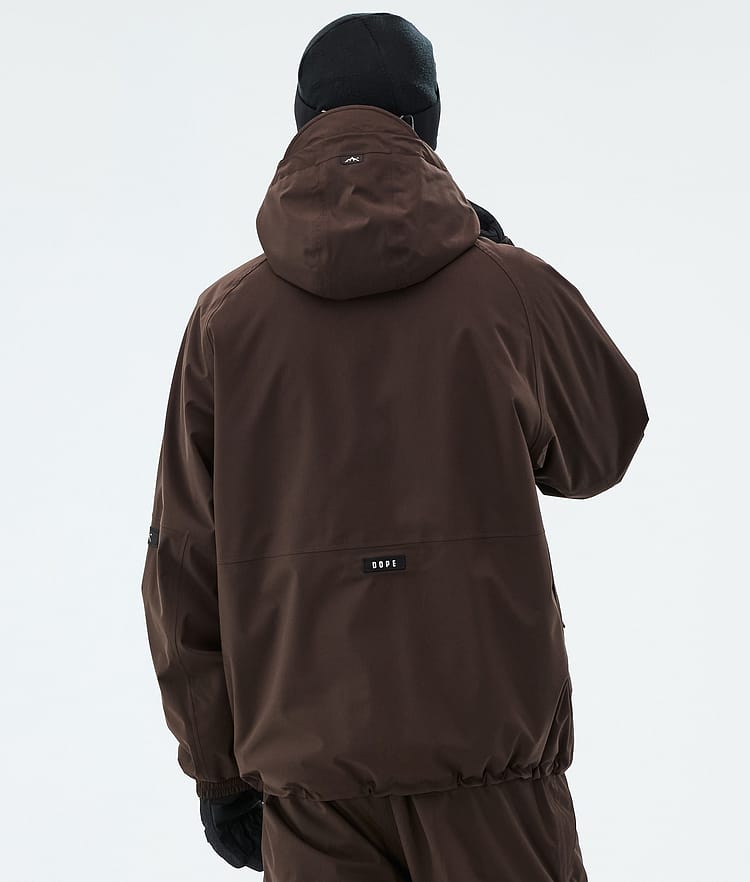 Dope Apex Laskettelutakki Miehet Dark Brown, Image 6 of 9
