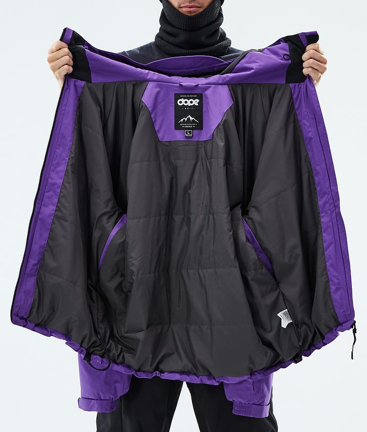 Dope Apex Laskettelutakki Miehet Vivid Purple, Image 9 of 9