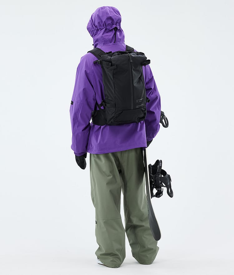 Dope Apex Lumilautailu Outfit Miehet Vivid Purple/Moss Green, Image 2 of 2