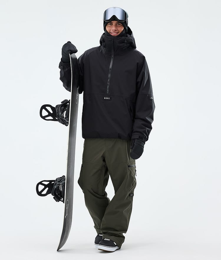 Dope Arnok Lumilautailutakki Miehet Black, Image 3 of 9