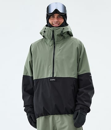 Dope Arnok Lumilautailutakki Moss Green/Black